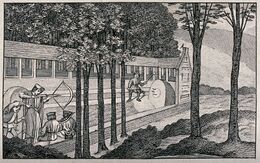 Schießübung für ein Schützenfest