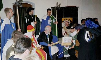 Szene mit dem Herzog der Nordmarken beim NKK 2002